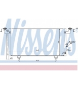 NISSENS - 940399 - Радиатор кондиционера внешний
