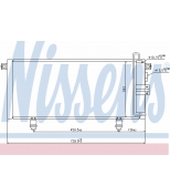 NISSENS - 94876 - Радиатор кондиционера