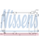 NISSENS - 94892 - Конденсатор кондиционера 94892