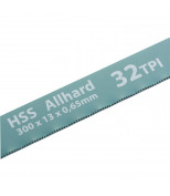 GROSS 77723 Полотна для ножовки по металлу, 300 мм, 32 TPI, HSS, 2 шт, GROSS