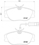 PAGID - T5085 - Колодки тормозные передние к-кт ALFA ROMEO,FIAT,LANCIA с датчиком