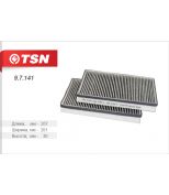 TSN 97141 Фильтр салонный / BMW E39 5-ser 95- (угольный) 2шт