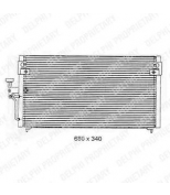 DELPHI - TSP0225335 - *Конденсер Mitsubishi Galant 97-