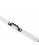 MATRIX 30577 Линейка-уровень, 1000 мм, металлическая, пластмассовая ручка 2 глазка. MATRIX MASTER