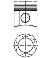 KOLBENSCHMIDT - 99330600 - Поршнекомплект MAN D2866 Euro 3 97- d128.0 STD (51.02500.6023) KS