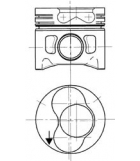 KOLBENSCHMIDT - 99742720 - Поршень d81.00x2.5x2.0x3.0 +0.50 [1-2цил] [min 2] Цена за 1 шт