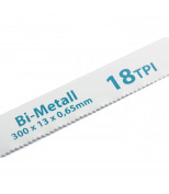 GROSS 77730 Полотна для ножовки по металлу, 300 мм, 18 TPI, BIM, 2 шт, GROSS