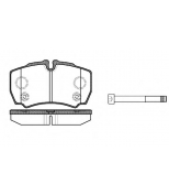 REMSA - 084910 - Колодка тормозная к-т,дисковый тормоз FORD TRANSIT c бортовой платформой/ходовая