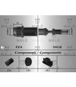 MALO - 80843 - Шланг тормозной