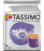 MPED 71076080 Какао в капсулах Tassimo Milka, 8 порций