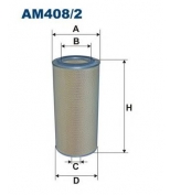 FILTRON - AM4082 - Фильтр воздушный volvo fl7, fl10 9/85->12/89, fs10 1/87->1/89, 545х258