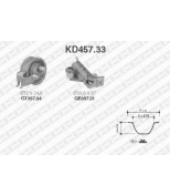 NTN-SNR - KD45733 - Ремень ГРМ [150 зуб.,23mm] + ролик с натяжителем