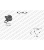 NTN-SNR - KD48400 - KD484.00 рем.к-кт ГРМ! Hyundai Accent/Getz 1.3/1.5 94>