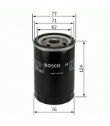 BOSCH - 0451103259 - Фильтр масляный VW T2 FORD Mondeo 1 6i-2 0 16V/Focus 1.6- 2.0 16V 1998- /Galaxy 2.0i 2.3i 16V  Esco...