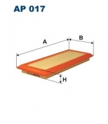 FILTRON - AP017 - Фильтр воздушн. fiat regata/ritmo/uno 1.7d/1.9d -