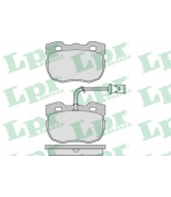 LPR - 05P1133 - Колодки торм пер с датч DEFEND/DISCOV