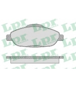 LPR - 05P1471 - Колодки торм. дисковые