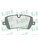 LPR 05P1801 Колодки тормозные дисковые 05P1801