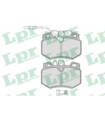 LPR - 05P282 - Колодки торм. дисковые