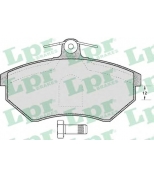 LPR - 05P600 - Комплект тормозных колодок, дисковый тормозной мех