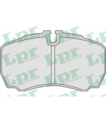 LPR - 05P830 - Колодки торм. дисковые
