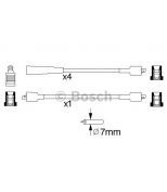 BOSCH - 0986356762 - Комплект вв. проводов Suzuki Samura...