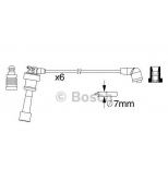 BOSCH - 0986357218 - Комплект проводов зажигания MITSUBISHI 3000 GT 92-99  GALANT V 92-96