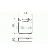 BOSCH - 0986460965 - Тормозные колодки 0986460965