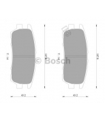 BOSCH - 0986AB2208 - Колодки тормозные