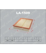 LYNX - LA1509 - Фильтр воздушный OPEL Vectra C 1.6-1.8 02