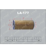 LYNX - LA177 - Фильтр воздушный TOYOTA Hiace 2.0-2.4D  95