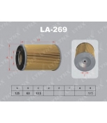 LYNX - LA269 - Фильтр воздушный NISSAN Terrano 2.7TD  02/Urvan 2.4  93