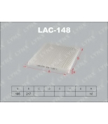 LYNX - LAC148 - Фильтр салонный TOYOTA Corolla IX Verso 02-04