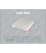 LYNX - LAC602 - Фильтр салонный TOYOTA Passo 04 , DAIHATSU Sirion 05