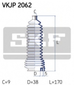 SKF - VKJP2062 - Пыльник приводного вала