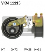 SKF - VKM11115 - Ролик натяжителя VKM11115