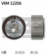 SKF - VKM12206 - Ролик натяжителя VKM12206