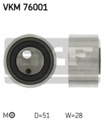 SKF - VKM76001 - Ролик натяжителя ремня