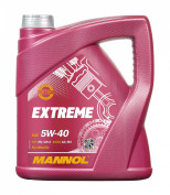 MANNOL 1021 Масло синтетическое Mannol Extreme sae 5w-40, 4л