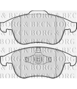 BORG & BECK - BBP2057 - Колодки тормозные (BBP2057)