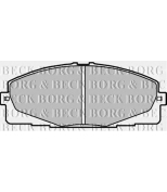 BORG & BECK - BBP2197 - Колодки тормозные (BBP2197)