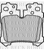 BORG & BECK - BBP2212 - Колодки тормозные (BBP2212)