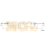 COFLE - 116667 - Трос стояночного тормоза RENAULT: MODUS/GR D-BR LH 1322/1210 mm