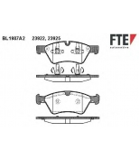 FTE - BL1987A2 - Колодки тормозные передние к-кт ML/GL/R С 2005