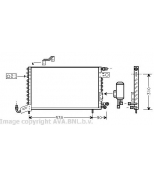 AVA - VW5142 - Радиатор кондиционера