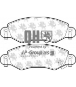 JP GROUP - 1263602319 - [1263602319] JP Group Колодки тормозные передние комплект на ось