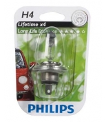 PHILIPS 12342LLECOB1 H4 12V [60/55W] [P43t] [longlife] Автомобильная лампа [блистер]