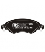 MASTER-SPORT - 13046039962NSETMS - Колодки тормозные premium до 40 000км гарантии 13-0460-3996-2-n-set-ms 29817