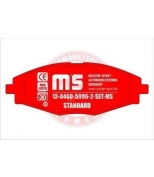 MASTER-SPORT - 13046059962NSETMS - Колодки тормозные premium до 40 000км гарантии 13-0460-5996-2-n-set-ms 30867