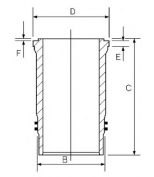 GOETZE - 1445081000 - Гильза цилиндра